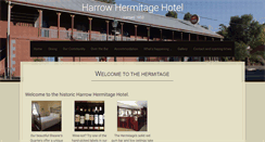 Desktop Screenshot of hermitagehotelharrow.com